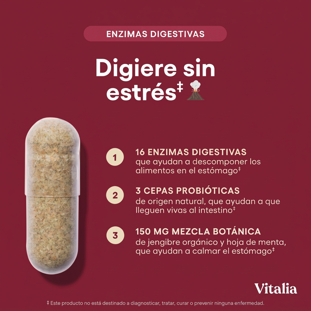 Vitalia™ Enzimas Digestivas